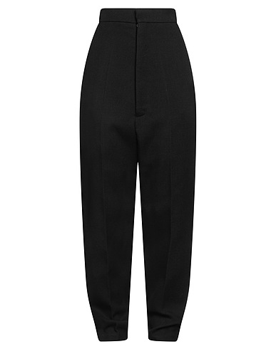 RICK OWENS Casual trouser Black 100% Virgin Wool, Buffalo Horn