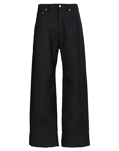 RICK OWENS Casual pants Black 100% Cotton