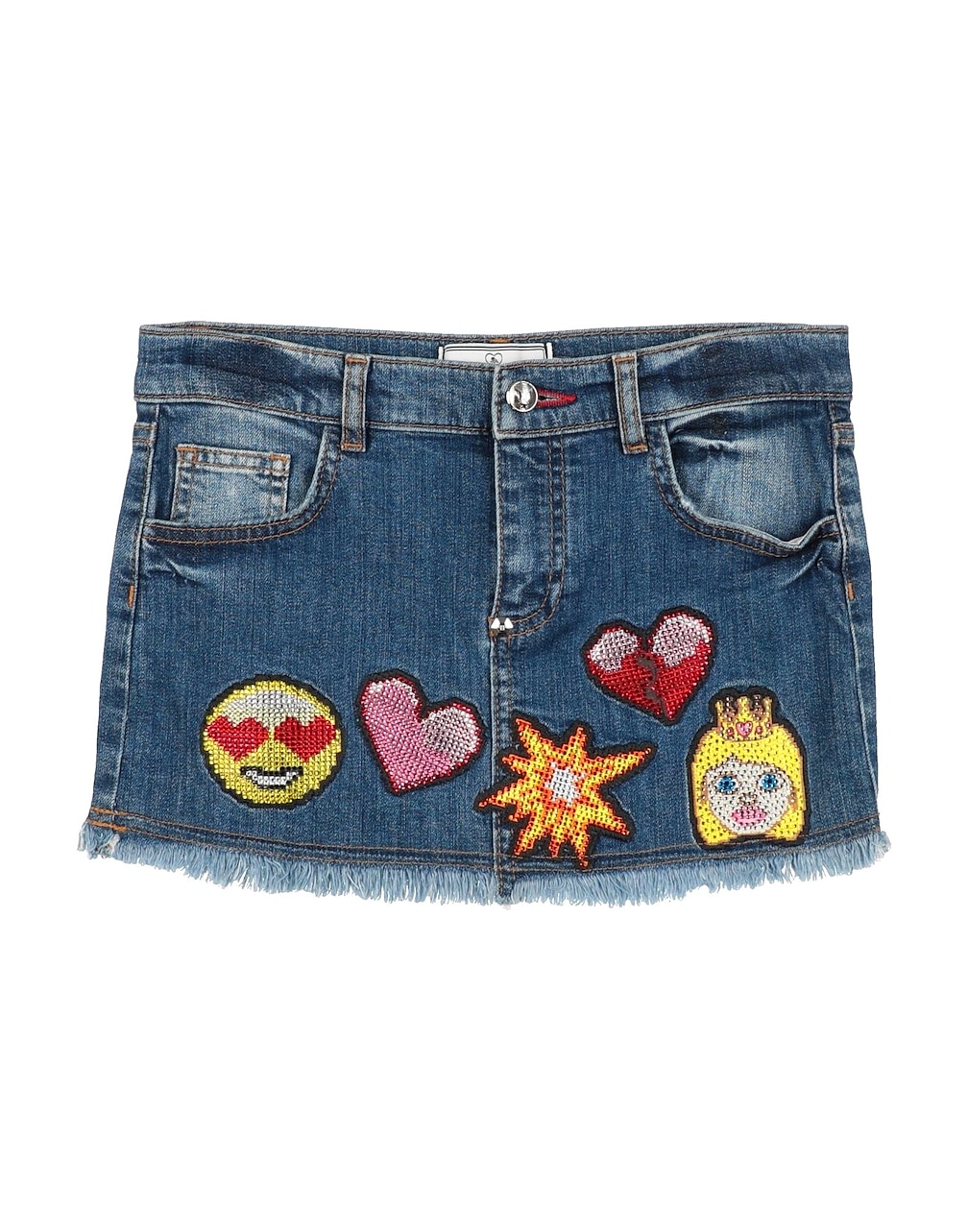 PHILIPP PLEIN - Denim skirts