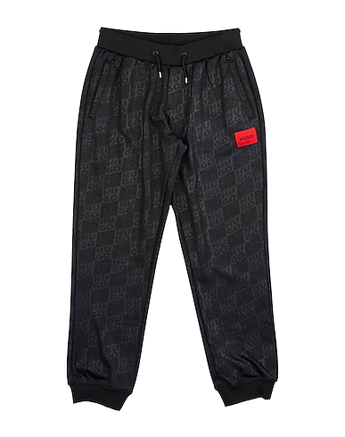 HUGO Casual trouser Black 100% Polyester, Polyamide, Elastane
