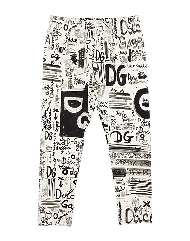 DOLCE&GABBANA Leggings 90% Cotton, 10% Elastane