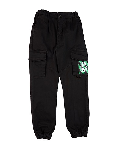 BIKKEMBERGS Pantalone Nero 97% Cotone, 3% Elastan