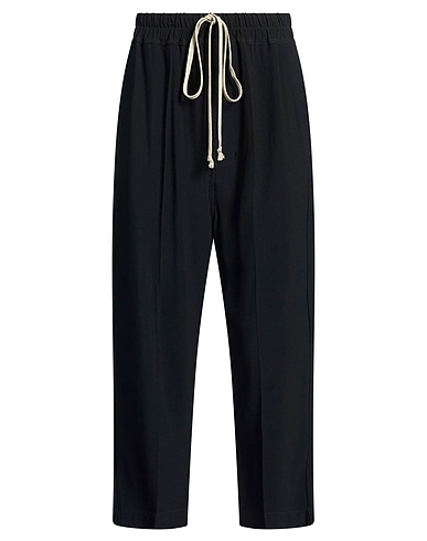 RICK OWENS Pantalon NERO 53% Viscose, 47% Acétate