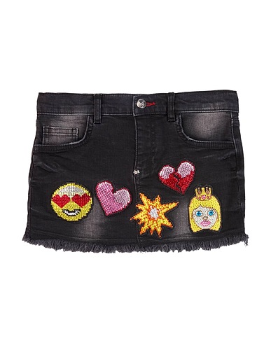 PHILIPP PLEIN Jupe en jean JUNIOR 98% Coton, 2% Lycra®