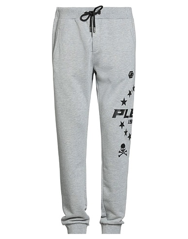 PHILIPP PLEIN Pantalone Grigio 100% Cotone