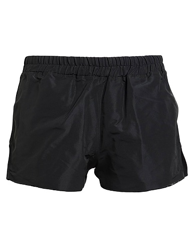 RICK OWENS Shorts & Bermuda Black 100% Cotton