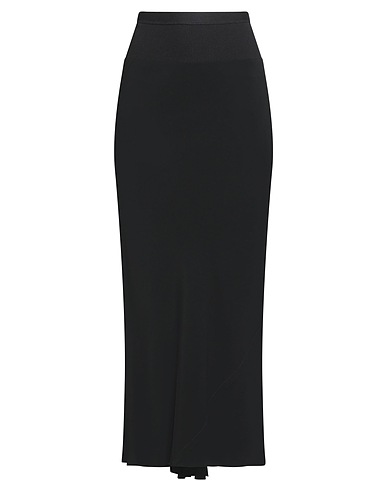 RICK OWENS Jupe longue Noir 53% Viscose, 47% Acétate