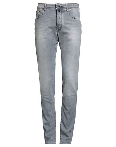 MARC JACOBS Denim pants GRIGIO 92% Cotton, 6% Elastomultiester, 2% Elastane, Polyester