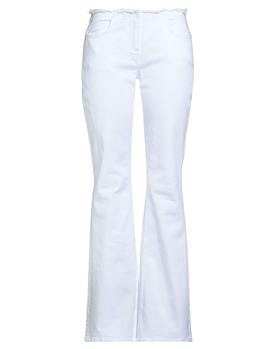 GIVENCHY Casual trouser White 98% Cotton, 2% Elastane