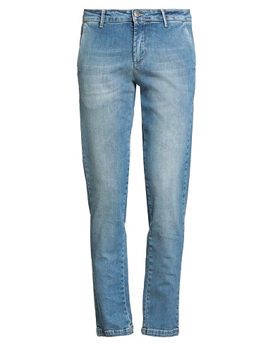 SQUAD² Denim trousers Blue 98% Cotton, 2% Elastane