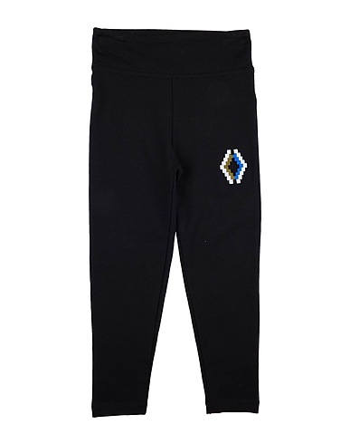 MARCELO BURLON Leggings Black 95% Cotton, 5% Elastane