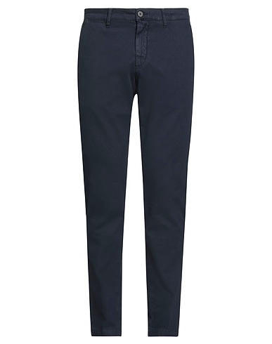 AVIGNON Casual trouser Navy blue 97% Cotton, 3% Elastane