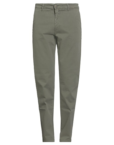 SQUAD² Casual pants Military green 98% Cotton, 2% Elastane