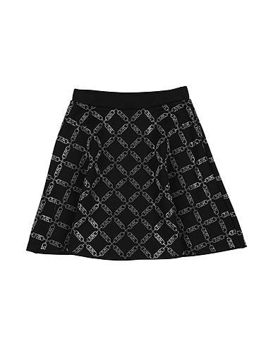 MICHAEL KORS KIDS Skirt Black 72% Polyester, 24% Viscose, 4% Elastane