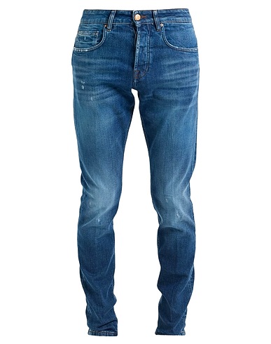 DON THE FULLER Straight leg BLU 98% Cotton, 2% Elastane