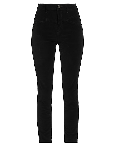 GAUDÌ Casual pants JEANS Black 98% Cotton, 2% Elastane