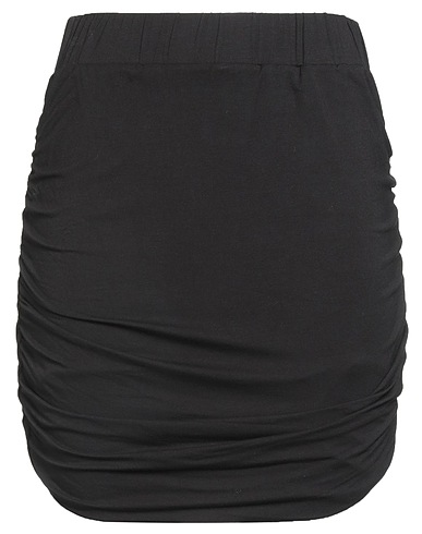 RAGDOLL Mini skirt Black 96% Viscose, 4% Elastane