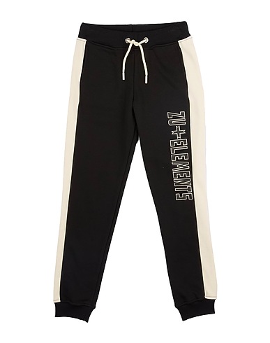 ZU+ELEMENTS Casual trouser Black 65% Cotton, 35% Polyester, Elastane
