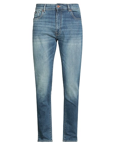 GAS Denim pants Blue 88% Cotton, 10% Polyester, 2% Elastane