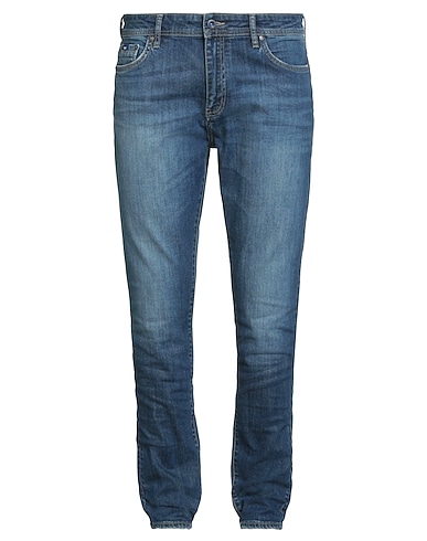 GAS Denim trousers Blue 99% Cotton, 1% Elastane