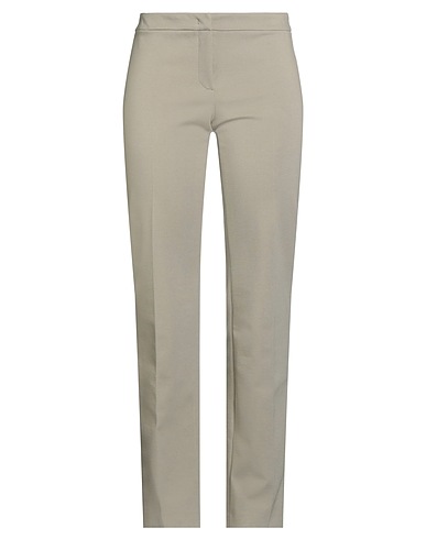 BLUE LES COPAINS Casual trouser Taupe 69% Viscose, 25% Polyamide, 6% Elastane