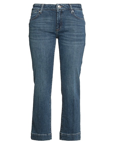 SPORTMAX Denim trousers 99% Cotton, 1% Elastane