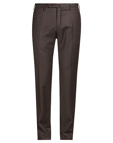 INCOTEX Casual trouser 1951 BY SLOWEAR Dark brown 100% Super 100s Wool