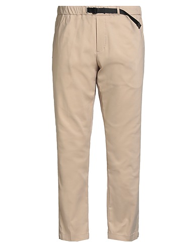 WHITE SAND Casual trouser Beige 60% Cotton, 37% Polyamide, 3% Elastane