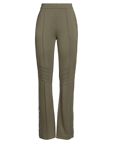 LIU •JO Casual pants BETTER Military green 82% Viscose, 13% Polyamide, 5% Elastane