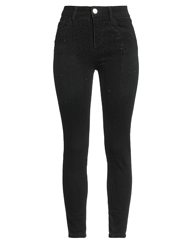 GAUDÌ 진 JEANS 블랙 77% 코튼, 21% 폴리에스테르, 2% 엘라스테인