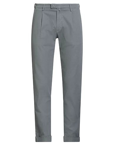 BRIGLIA 1949 Casual trouser Grey 99% Cotton, 1% Elastane