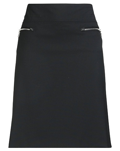BOGNER Midi skirt Black 53% Polyester, 43% Virgin Wool, 4% Elastane