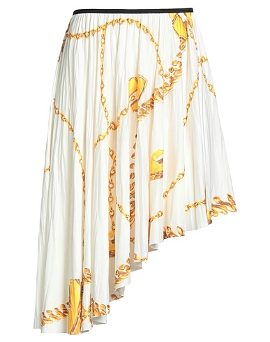 BURBERRY Midi skirt Ivory 100% Polyester