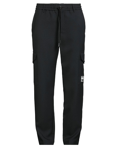 VERSACE JEANS COUTURE Casual trouser Black 100% Polyester