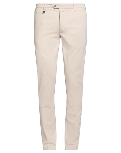 BARBATI Casual trouser Beige 52% Cotton, 42% Polyamide, 6% Elastane