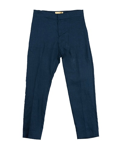 STELLA McCARTNEY KIDS Casual trouser Navy blue 100% Linen