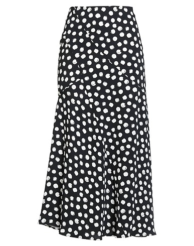 CARACTÈRE Midi-Rock Schwarz 100% Polyester
