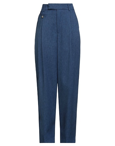 VICOLO 캐주얼 바지 네이비 100% 폴리에스테르