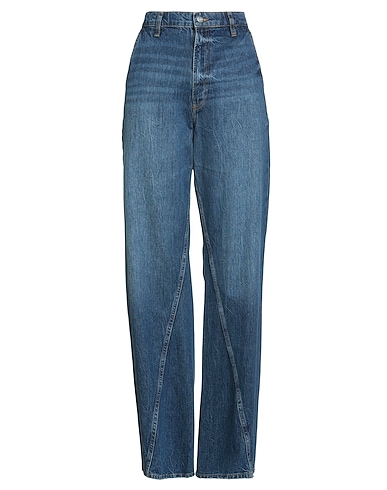 ANINE BING Pantalones vaqueros Azul marino 100% Algodón