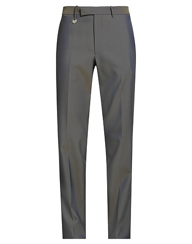 BURBERRY Casual trouser Grey 100% Virgin Wool