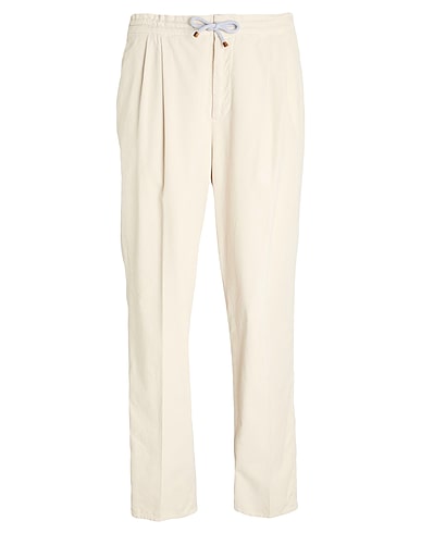 BRUNELLO CUCINELLI Casual pants Off white 100% Cotton