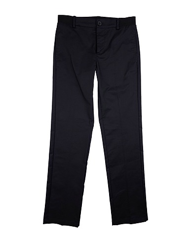 MOSCHINO TEEN Casual pants Black 97% Cotton, 3% Elastane, Polyester