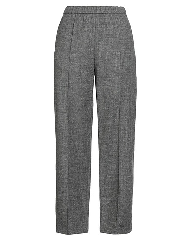 FABIANA FILIPPI Casual pants Grey 45% Virgin Wool, 27% Linen, 19% Polyamide, 9% Cotton