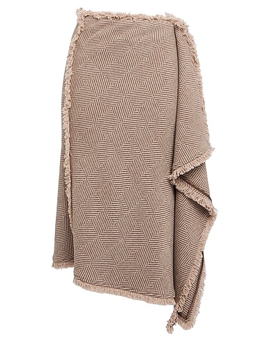 BY MALENE BIRGER Midi skirt Beige 70% Wool, 30% Polyester