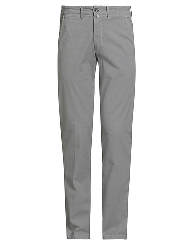 AVIGNON Casual pants Light grey 97% Cotton, 3% Elastane