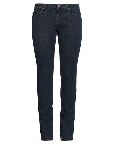 WEEKEND MAX MARA Denim trousers Blue 86% Cotton, 12% Polyester, 2% Elastane
