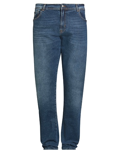 RED RUM Denim trousers Blue 98% Cotton, 2% Elastane