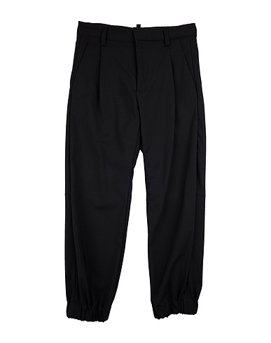 DSQUARED2 Casual pants Black 95% Virgin Wool, 5% Elastane
