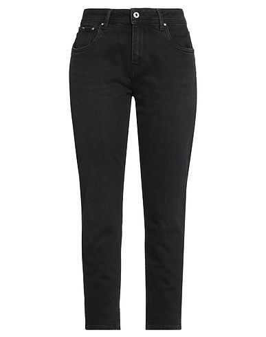 PEPE JEANS Denim trousers Black 99% Cotton, 1% Elastane