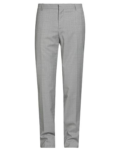 PAOLONI Casual trouser Light grey 100% Virgin Wool